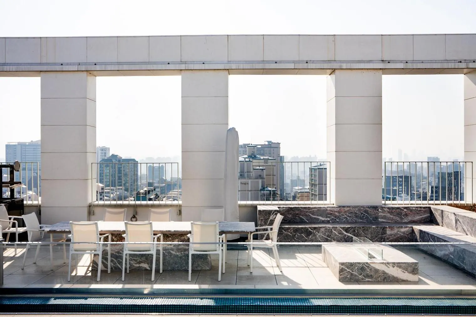 شقة Blueground Id18 Nonhyeon City View Ac Sel-18 سيول